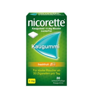 nicorette® 4 mg Nikotinkaugummi freshfruit