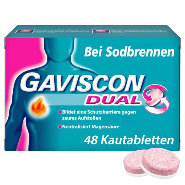 GAVISCON DUAL bei Sodbrennen