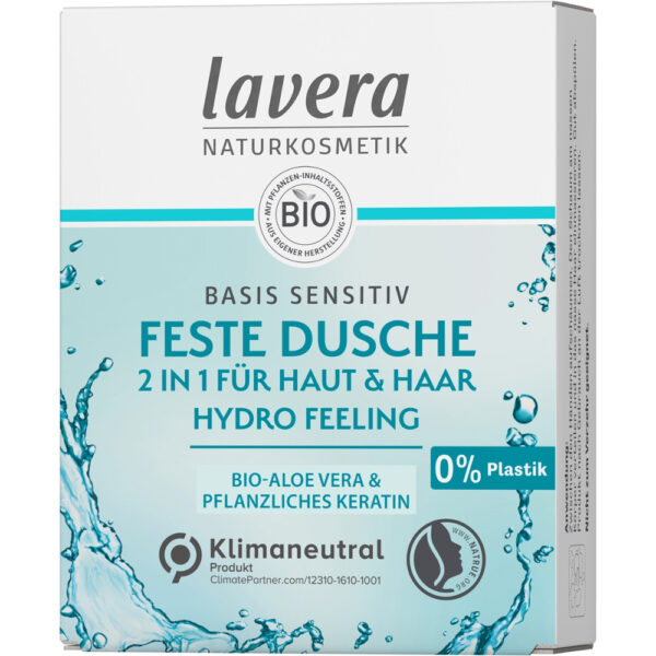 lavera FESTE DUSCHE Bio-Aloe Vera + pflanzliches Keratin