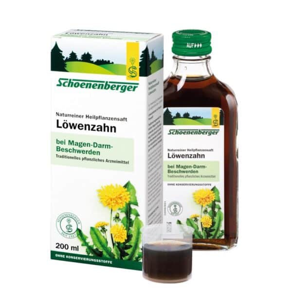 Schoenenberger Naturreiner Heilpflanzensaft Löwenzahn