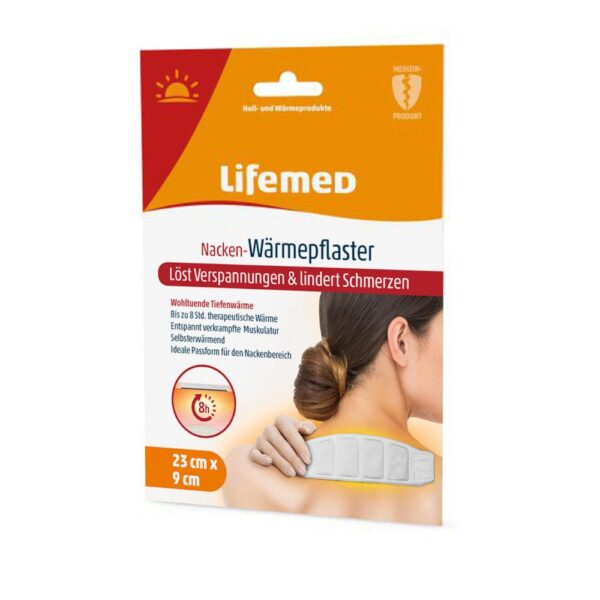 Lifemed Nacken-Wärmepflaster 23cm x 9cm