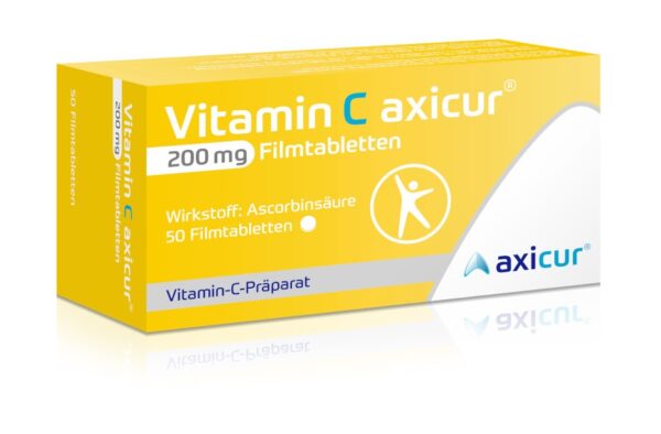 Vitamin C axicur 200mg Filmtabletten