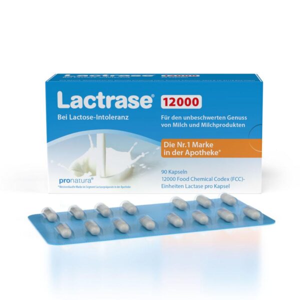 Lactrase 12000 FCC Kapseln