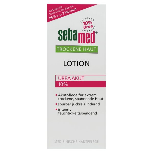 sebamed LOTION Trockene Haut 10% Urea akut