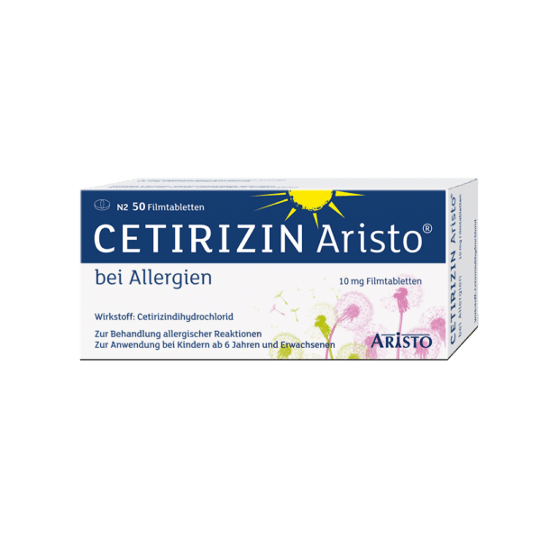 CETIRIZIN Aristo bei Allergien 10 mg