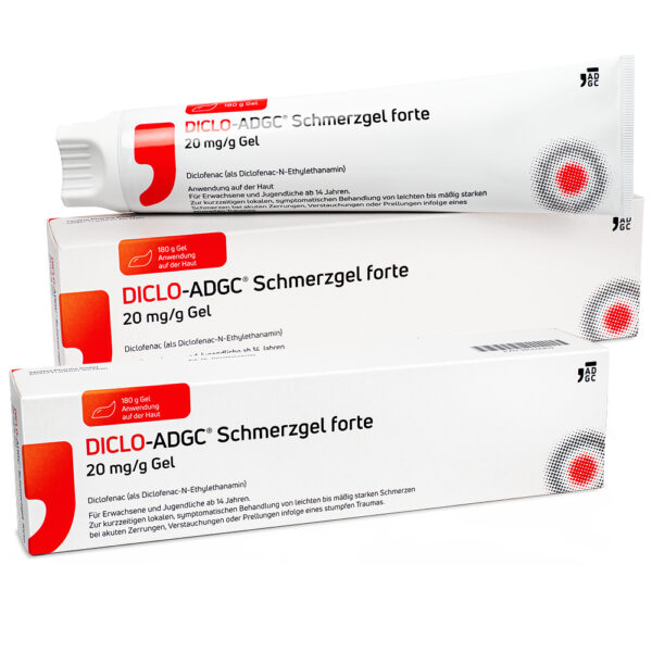 Diclo ADGC Schmerzgel forte Doppelpack