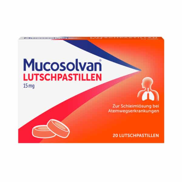 MUCOSOLVAN Lutschpastillen - Schleimlöser bei Husten