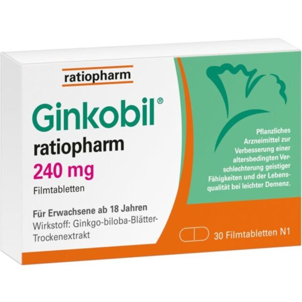 Ginkobil ratiopharm 240mg