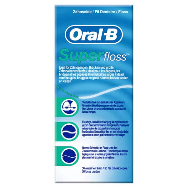 ORAL B Zahnseide Superfloss