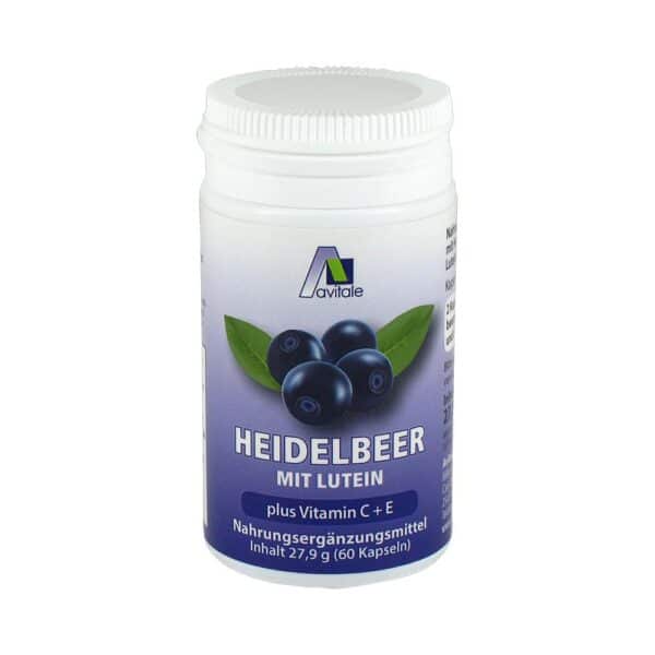 Avitale HEIDELBEER KAPSELN+Lutein+C+E