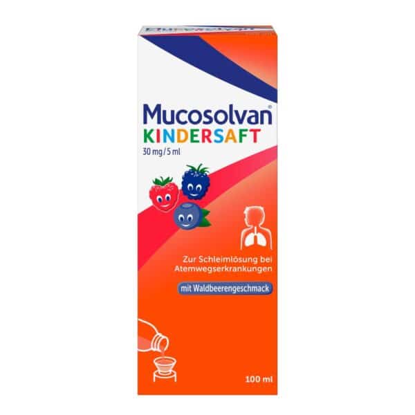 MUCOSOLVAN Kindersaft Schleimlöser und Hustenlöser