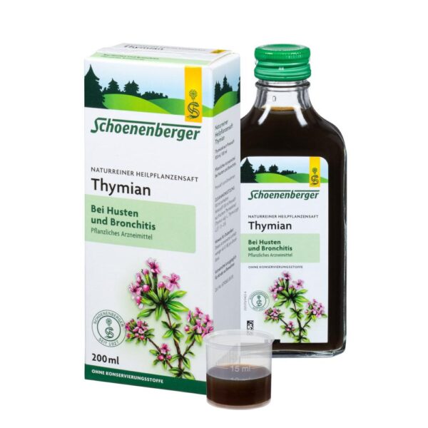 Schoenenberger Naturreiner Heilpflanzensaft Thymian