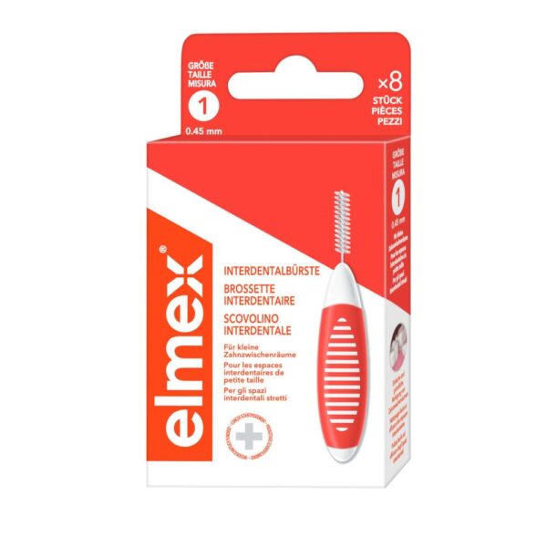 elmex INTERDENTALBÜRSTE orange Größe 1