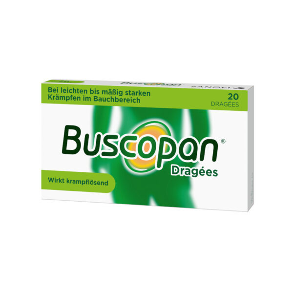 Buscopan Dragees - bei Bauchschmerzen & Bauchkrämpfen