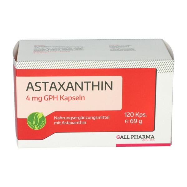 ASTAXANTHIN 4 mg GPH Kapseln