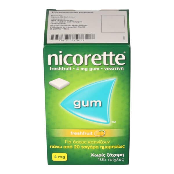 nicorette 4mg freshfruit