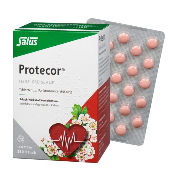 Salus PROTECOR Herz-Kreislauf Tabletten zur Funktionsunterstützung