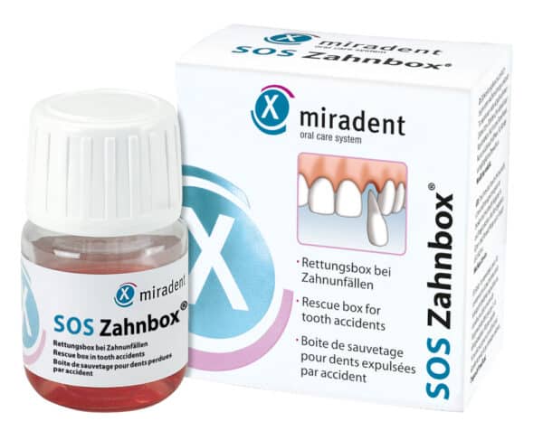 MIRADENT Zahnrettungsbox SOS Zahnbox