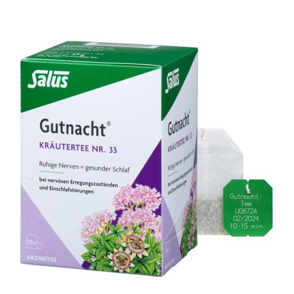 GUTNACHT Kräutertee Nr.33 Salus Filterbeutel