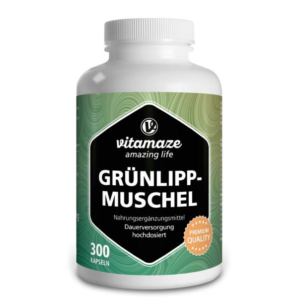 vitamaze GRÜNLIPPMUSCHEL 500 mg hochdosiert