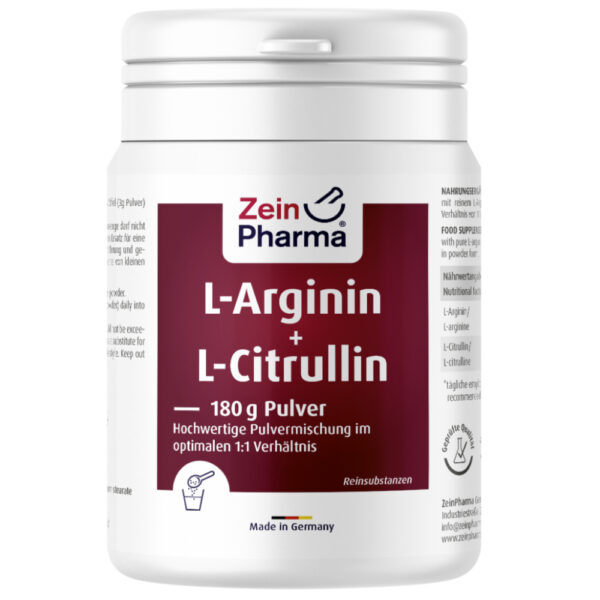 Zein Pharma L-Arginin + L-Citrullin