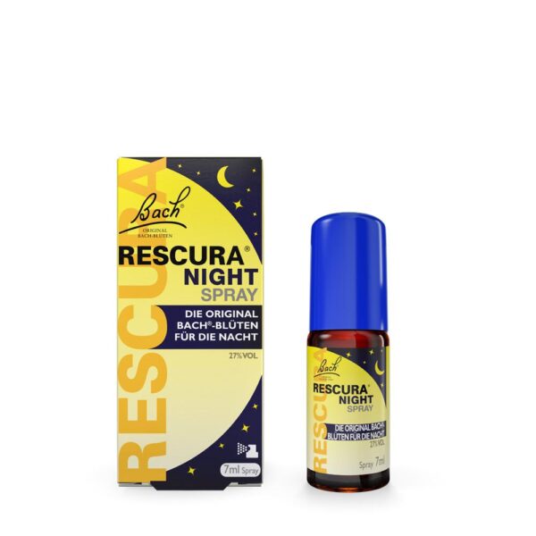 Bachblüten RESCURA NIGHT Spray mit Alkohol