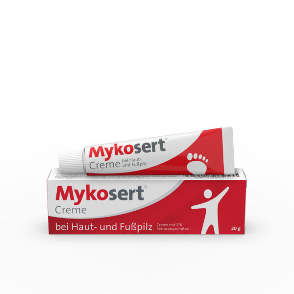 Mykosert Creme bei Haut- und Fußpilz