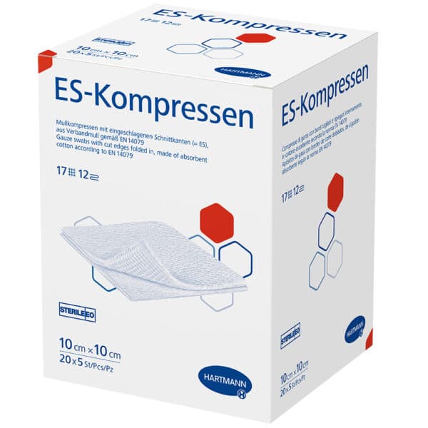 ES-KOMPRESSEN steril 10x10 cm Großpackung