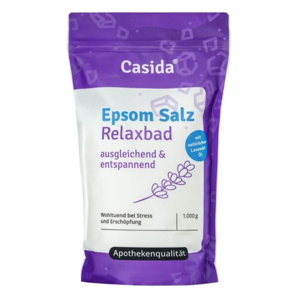 Casida EPSOM Salz Relaxbad mit Lavendel