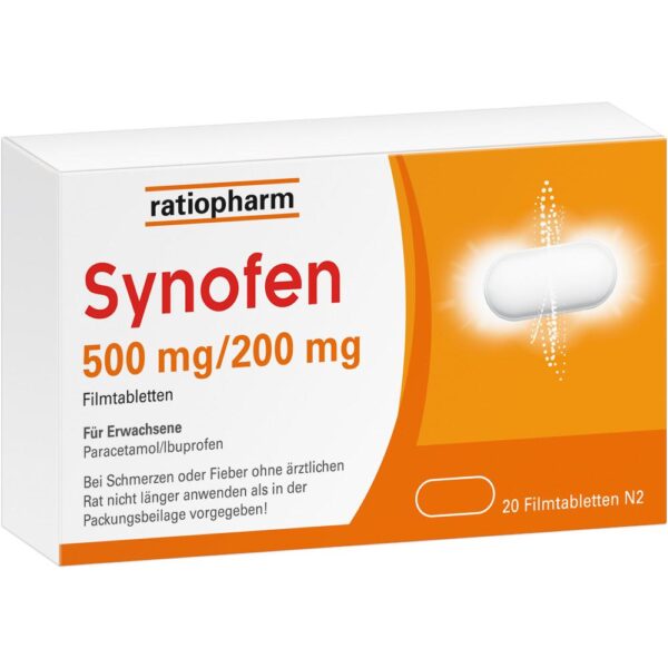 Synofen 500 mg/200 mg ratiopharm