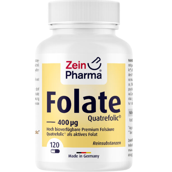 Zein Pharma Folate Quatrefolic 400 ug