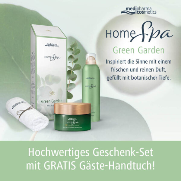 medipharma HomeSpa Geschenkset Green Garden