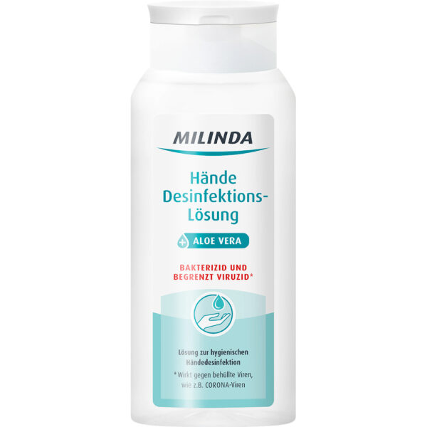 Milinda Hände Desinfektions-Lösung + Aloe Vera