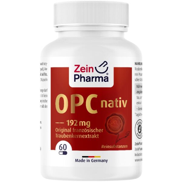 Zein Pharma OPC NATIV Kapseln 192 mg reines OPC