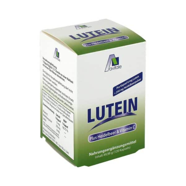 Avitale LUTEIN KAPSELN 6 mg+Heidelbeer