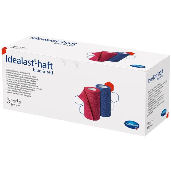 IDEALAST-haft color Binde 10 cmx4 m sortiert