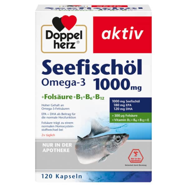 Doppelherz aktiv Seefischöl Omega-3 1000mg