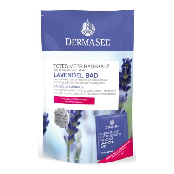 DERMASEL Totes Meer Badesalz+Lavendel