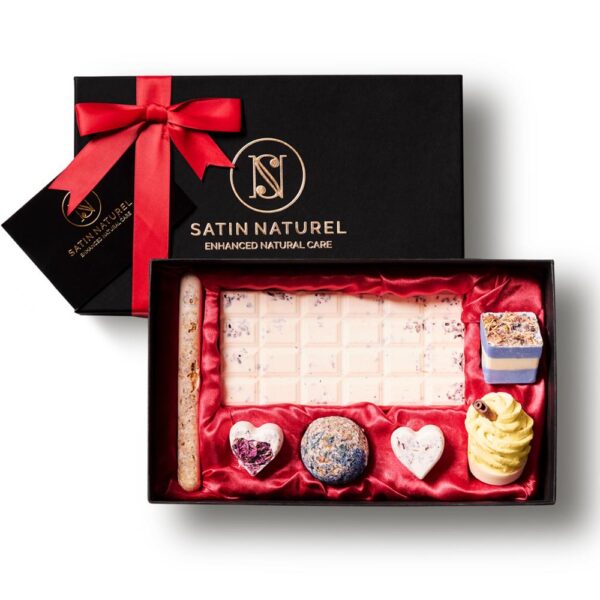 SATIN NATUREL Badepralinen Geschenkset