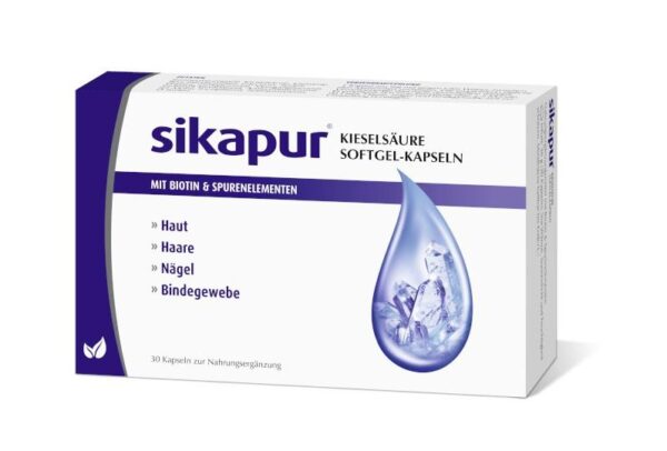 sikapur KIESELSÄURE SOFTGEL-KAPSELN