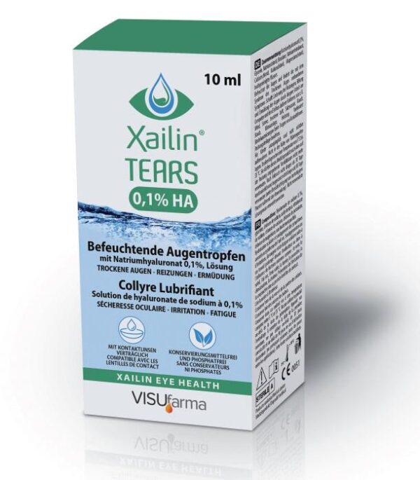 Xailin TEARS 0.1% HA Augentropfen