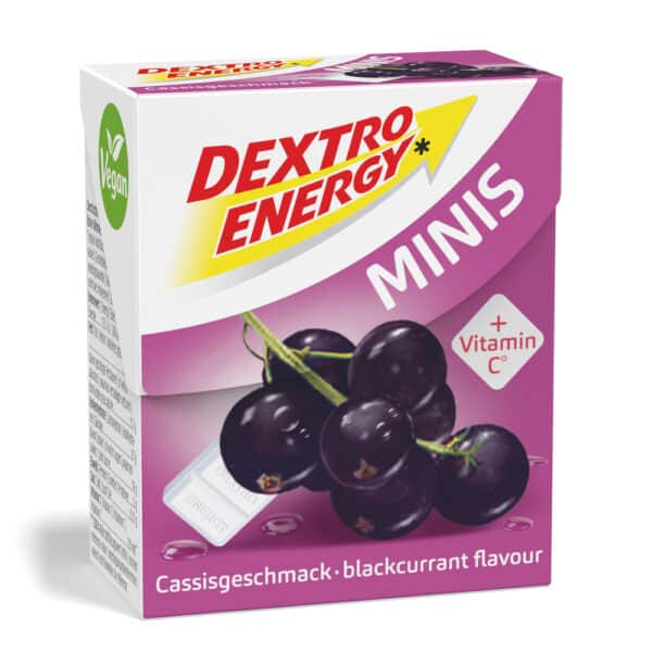 DEXTRO ENERGY MINIS Cassisgeschmack