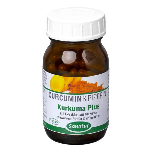 Kurkuma Plus Curcumin Kapseln