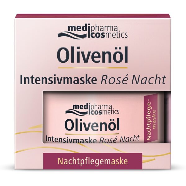 Olivenöl Intensivmaske rose Nacht