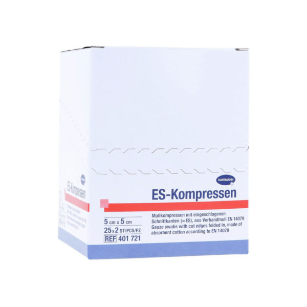 ES-KOMPRESSEN steril 5x5 cm 8fach