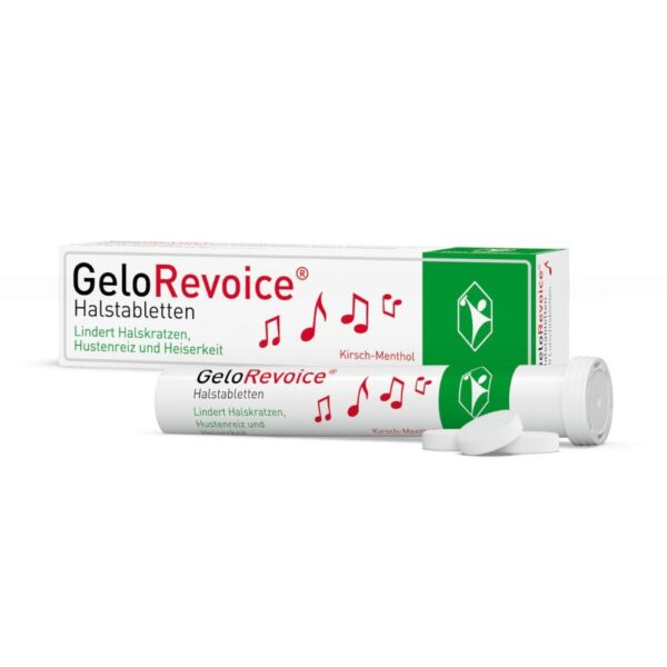 GeloRevoice Halstabletten Kirsch-Menthol 20 Stk.