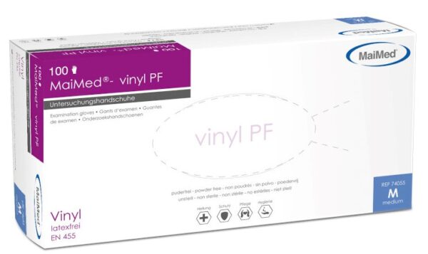 MaiMed Vinyl PF Untersuchungshandschuhe