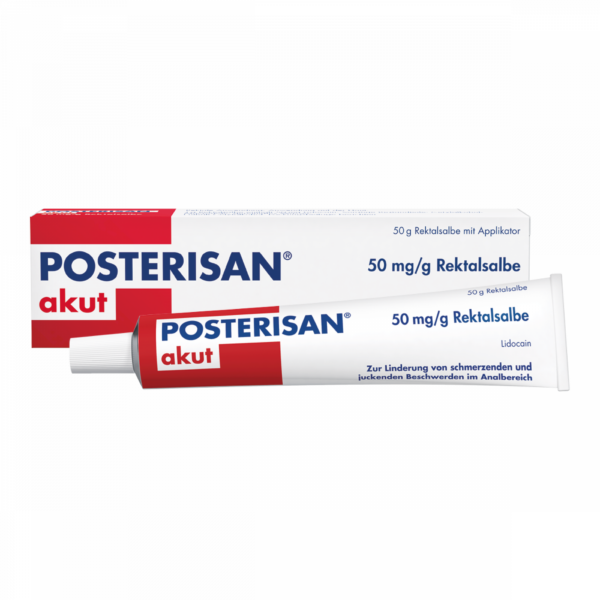 POSTERISAN akut 50 mg/g Rektalsalbe