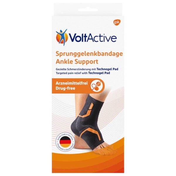 VoltActive Rechts M Sprunggelenkbandage