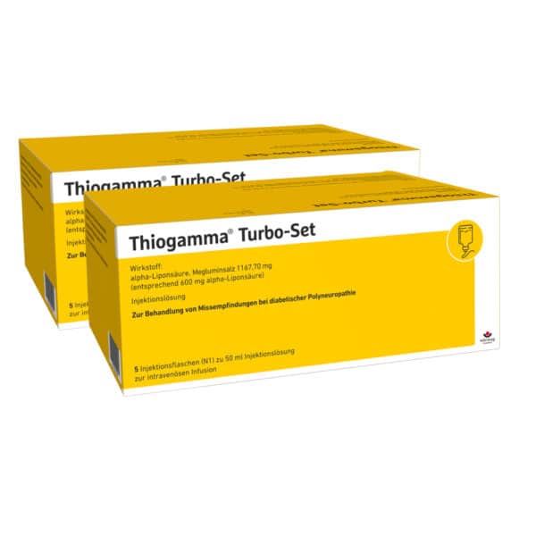 THIOGAMMA Turbo Set Injektionsflaschen